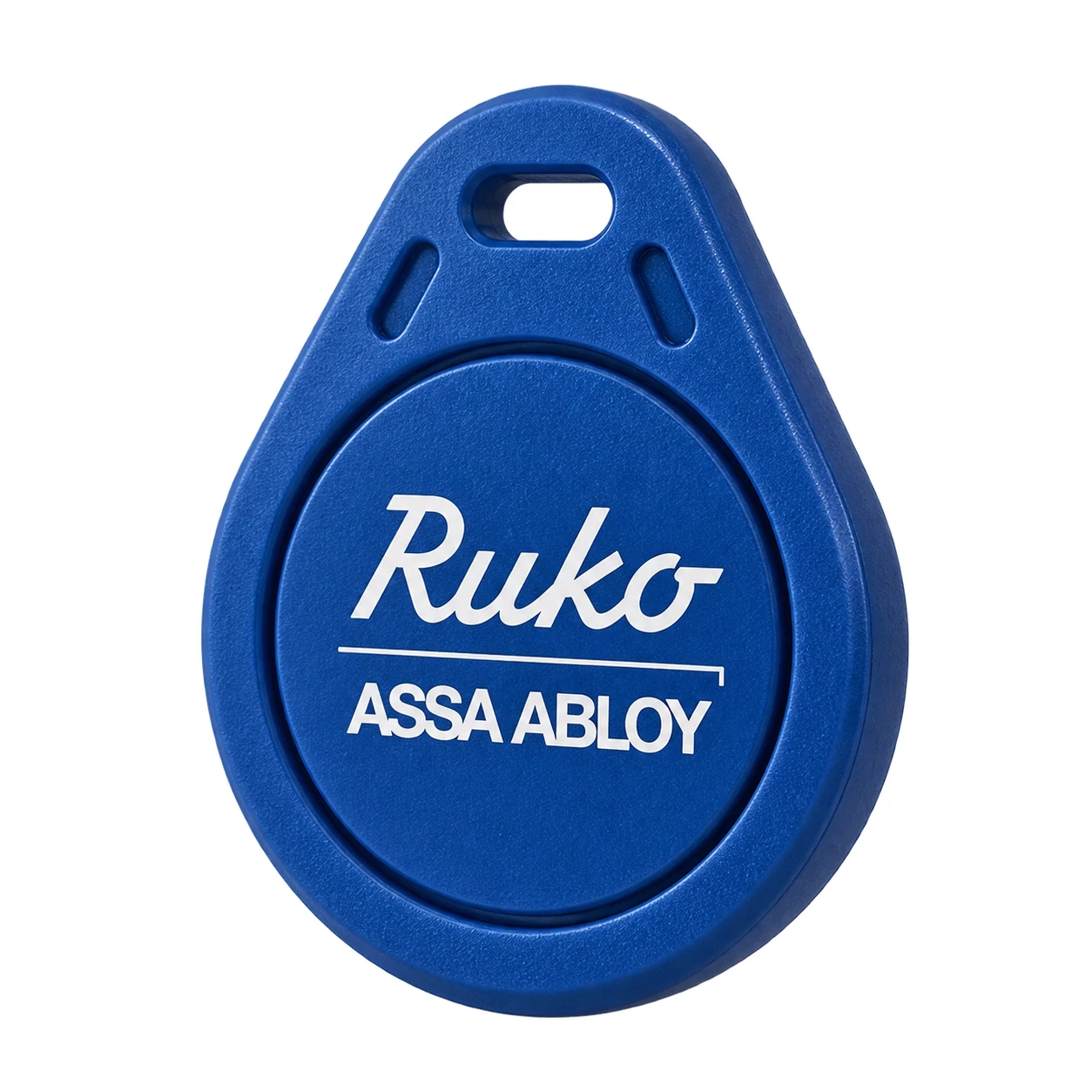 Nøglebrik med Ruko ASSA ABLOY logo, Mifare Classic, 4 K Blå produktbillede til SMARTair adgangskontrol