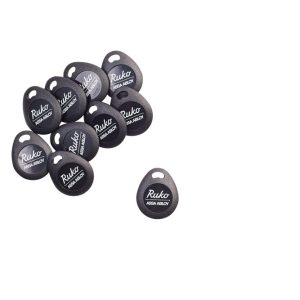 Tumbler Keyfob 1k Mifare Sort produktbillede til SMARTair adgangskontrol