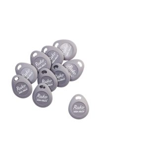Tumbler Keyfob 4k Mifare Grå produktbillede til SMARTair adgangskontrol