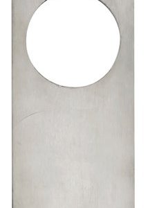 SMARTair Langskilt, 2 x 42 mm hul, dækker efter SMARTair® langskilt, 55x295 Rustfrit stål produktbillede til SMARTair adgangskontrol