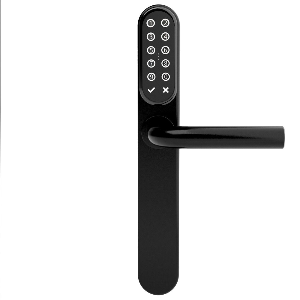 SMARTair i-max UoC - DIN, tastatur, blind/blind, udv. Sort produktbillede til SMARTair adgangskontrol