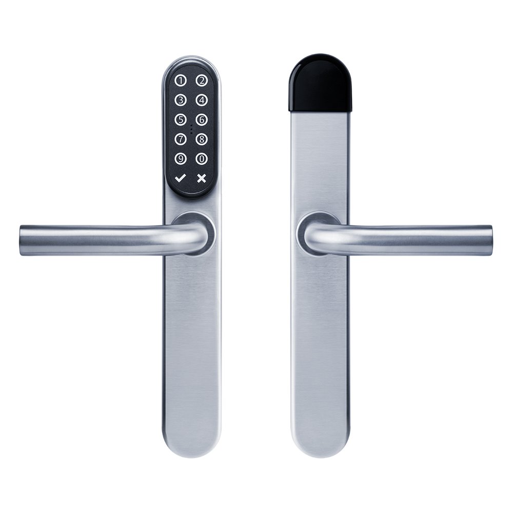 SMARTair i-max RF Ready - DIN Blind/Blind Tastatur L-greb Rustfri IP56 MIFARE produktbillede til SMARTair adgangskontrol